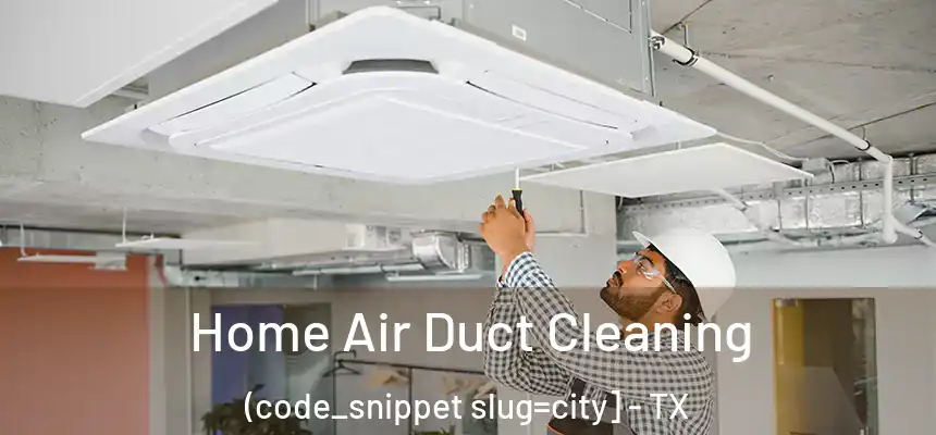  Home Air Duct Cleaning (code_snippet slug=city] - TX